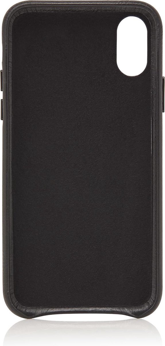 Castelijn & Beerens - Nappa X Back Cover Wallet iPhone X / XS | zwart -