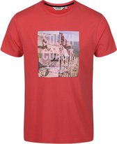 Regatta - Men's Cline IV Graphic T-Shirt - Outdoorshirt - Mannen - Maat M - Rood