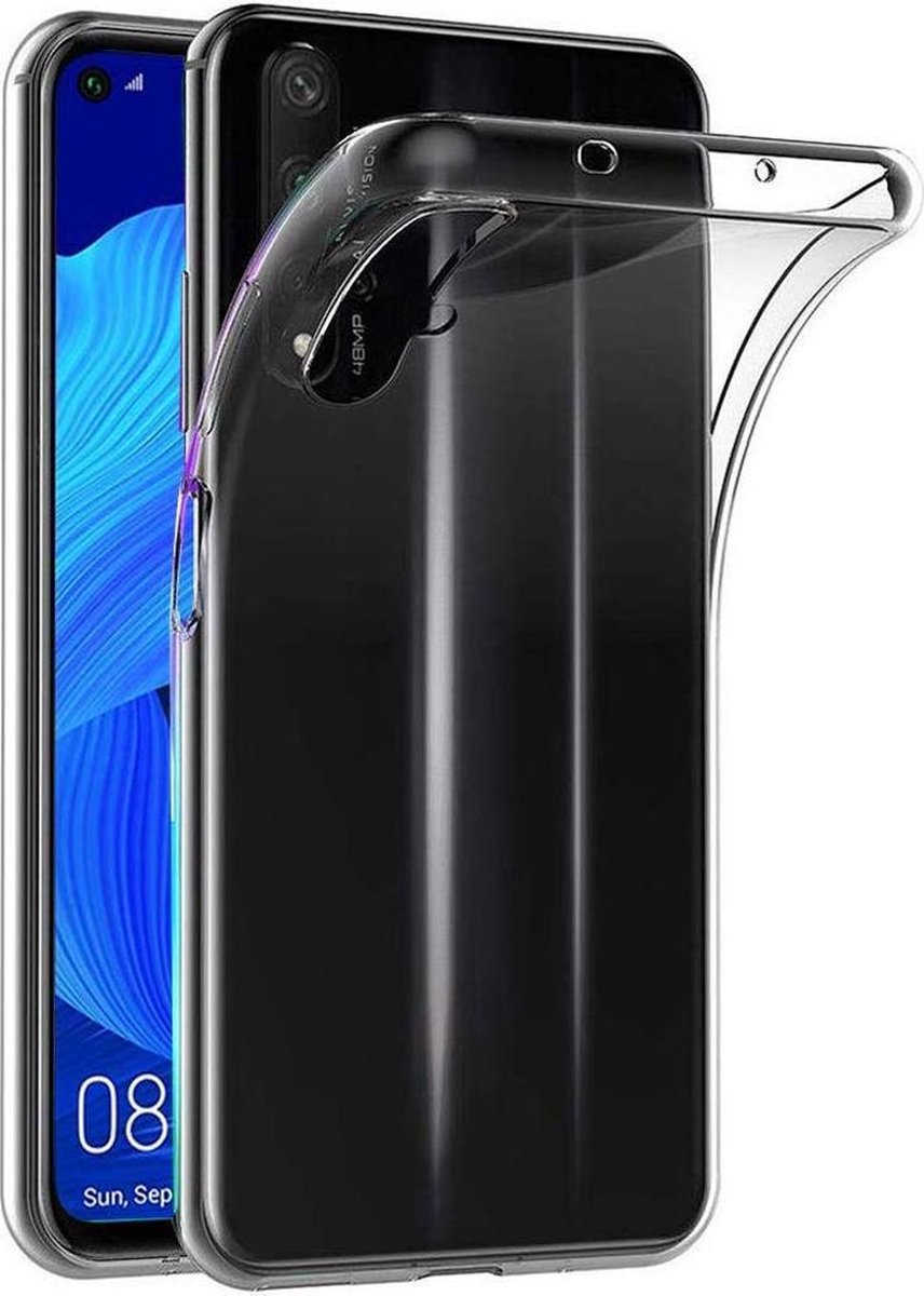 Transparant Dun TPU Hoesje Geschikt voor Huawei Nova 5T | Back Cover | Lichtgewicht | Ultra Dun Hoesje | Flexibel | Zacht TPU | Doorzichtig