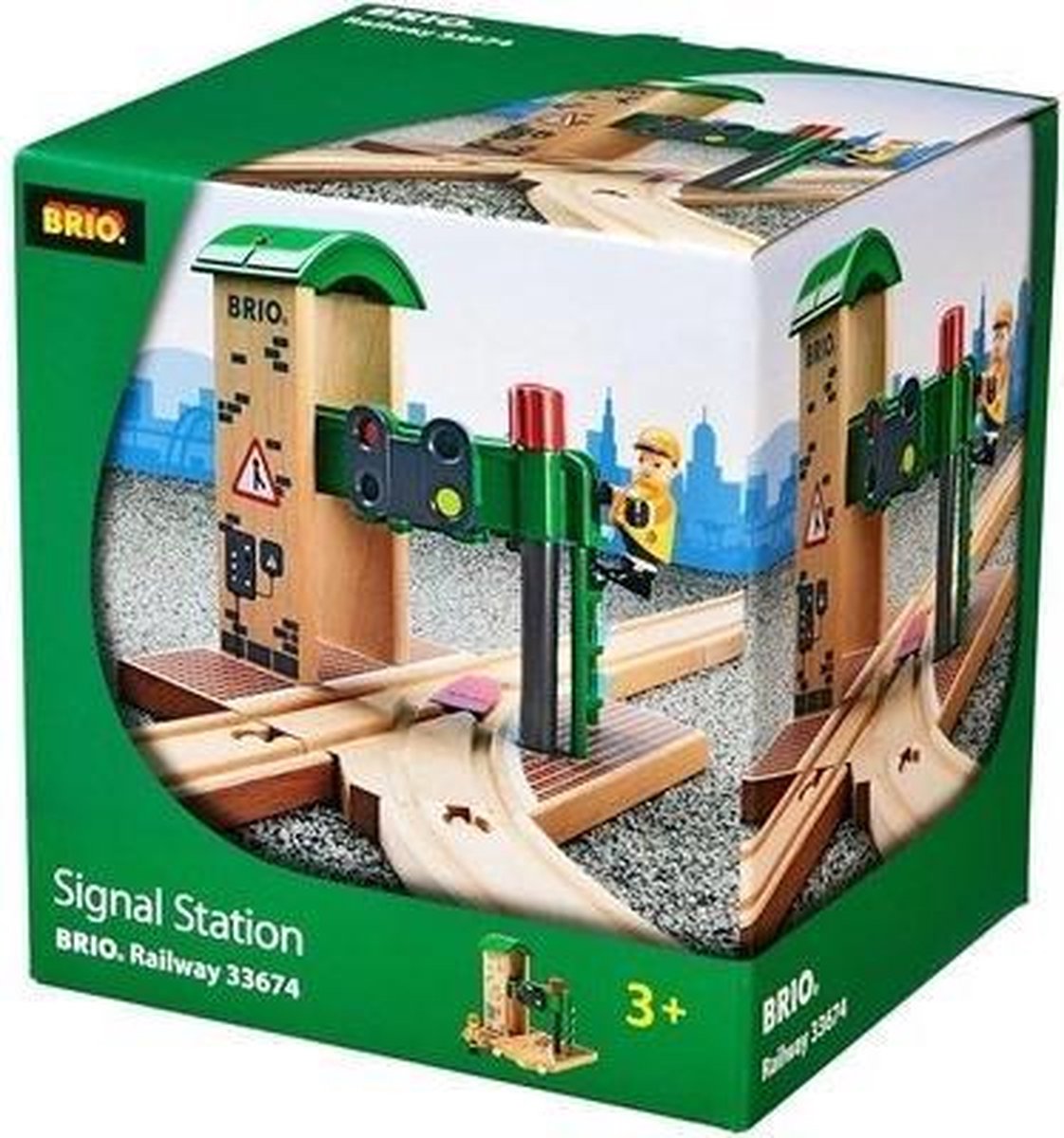 BRIO Seinstation - Trein speelgoed voor hand-oog coördinatie - 33674 — afbeelding 8