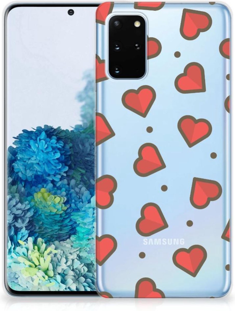 Samsung Galaxy S20 Plus TPU bumper Hearts