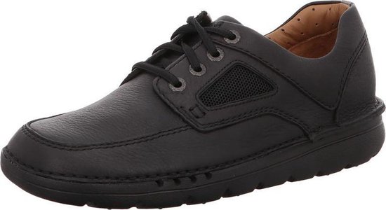 Clarks Heren Veterschoenen - Zwart - Maat 41