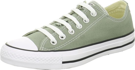 Converse Chuck Taylor All Star Ox Sneakers - Maat 37.5 - Unisex - groen/ grijs | bol.com