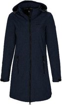 Kjelvik dames softshell jas Yris navy lang - maat 46