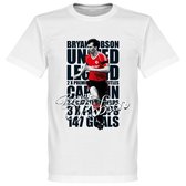 Bryan Robson Legend T-Shirt - L