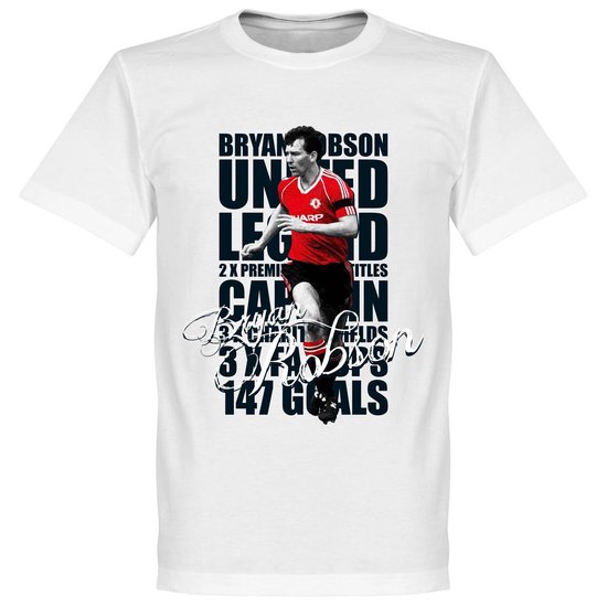 Bryan Robson Legend T-Shirt - L