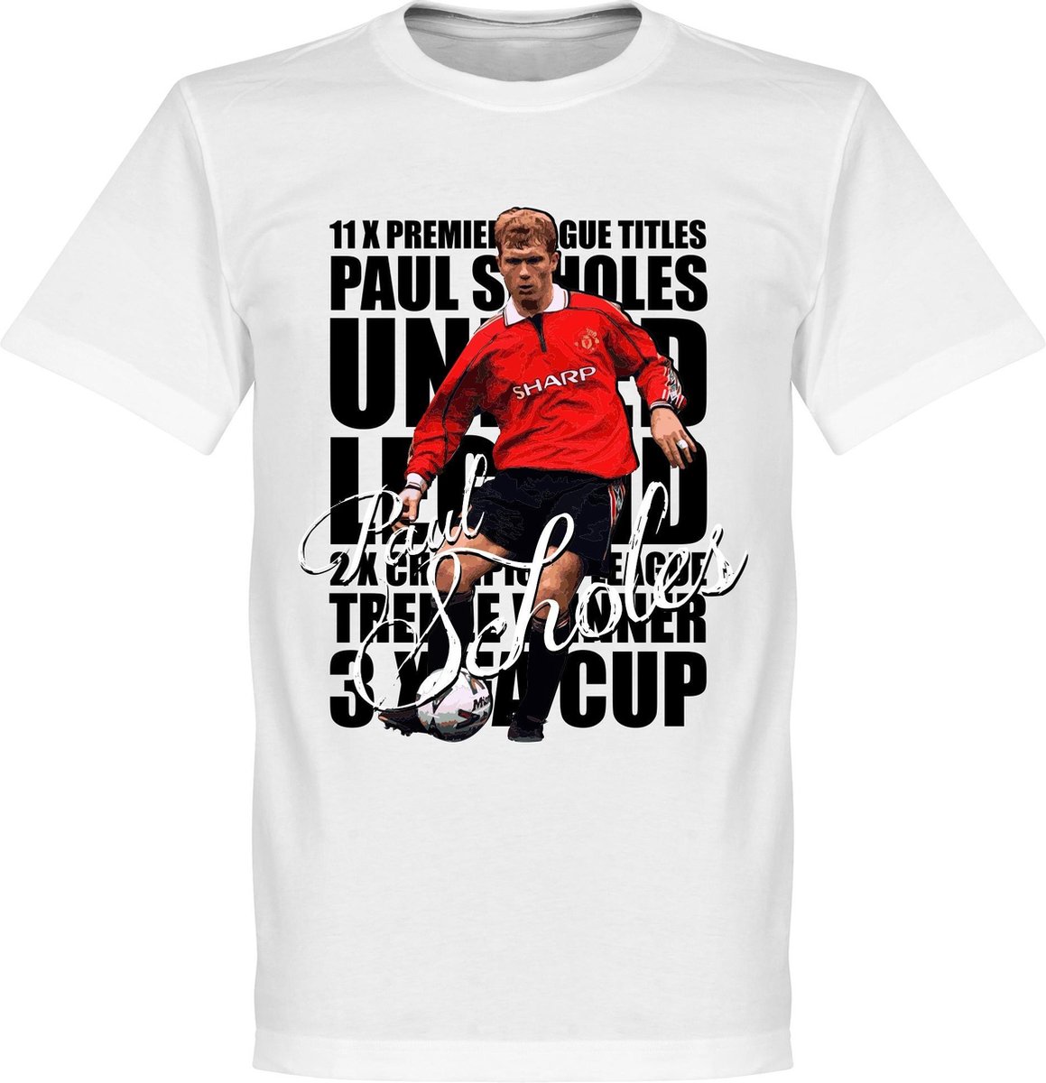 Paul Scholes Legend T-Shirt - XXXL
