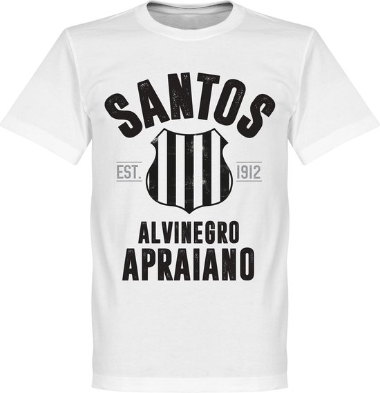 Santos Established T-Shirt - Wit - XS