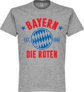 Bayern Munchen Established T-Shirt - Grijs - L