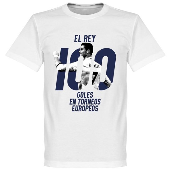 Ronaldo 100 El Rey T-Shirt - M