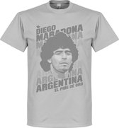 Diego Maradona Portrait T-Shirt - XXL