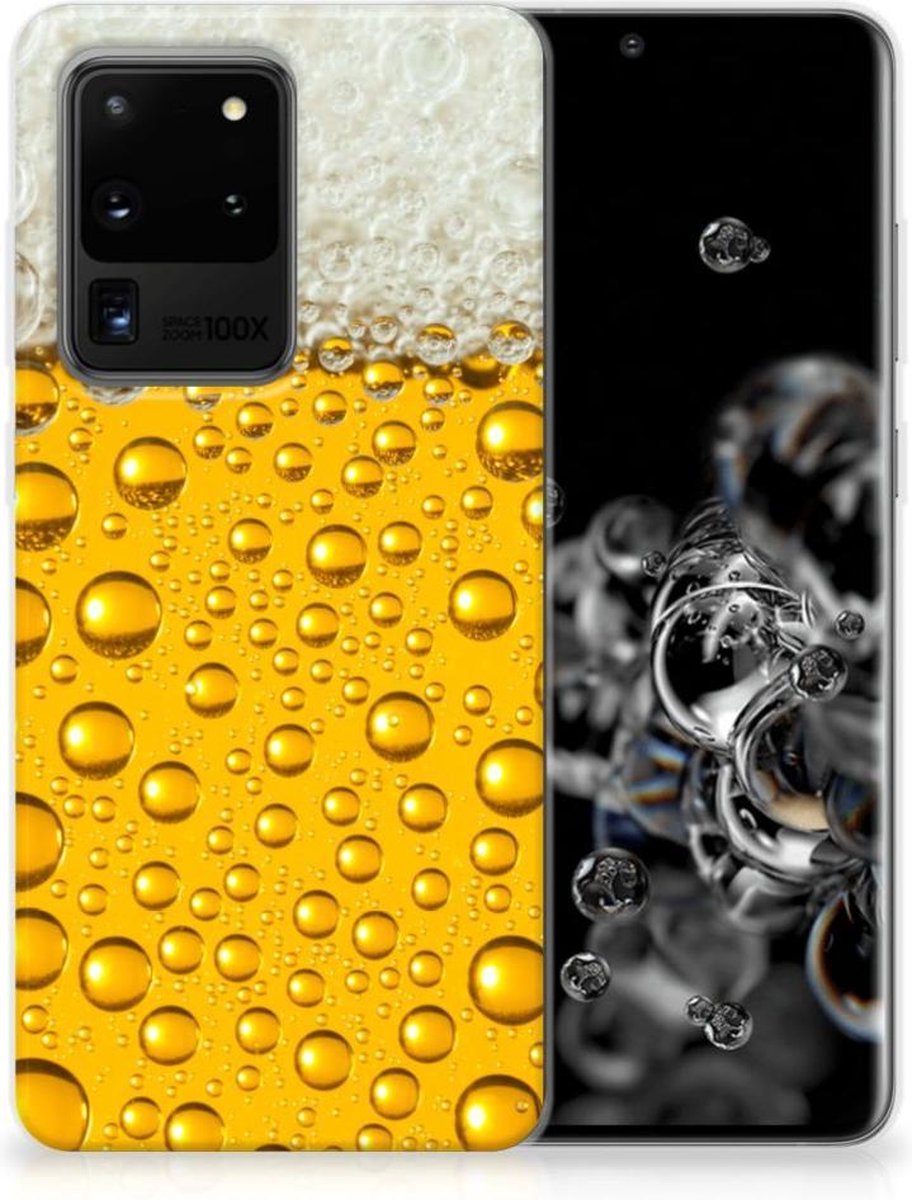 TPU Hoesje voor Samsung Galaxy S20 Ultra Siliconen Case Bier