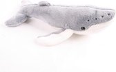 Pluche walvis knuffel - 24 cm