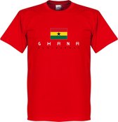Ghana Black Stars Flag T-Shirt - L