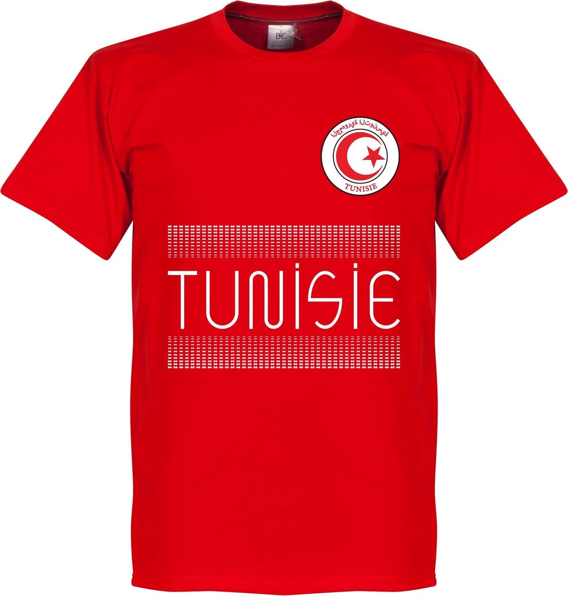 Tunesië Team T-Shirt - Rood - XXXL