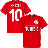 T-Shirt Équipe Tunisie Khazri 10 - XL