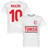 Tunesië Khazri Team T-Shirt - S