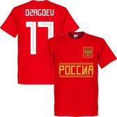 Rusland Dzagoev 17 Team T-Shirt - L