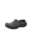 Sabot Crocs gris avec bride au talon et perforations rondes sur le bout.