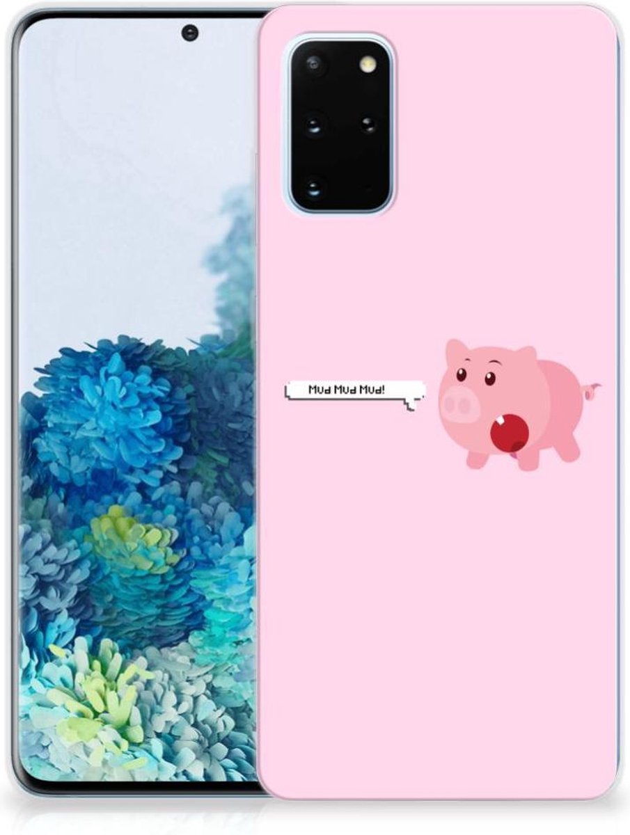 Samsung Galaxy S20 Plus Telefoonhoesje met Naam Pig Mud