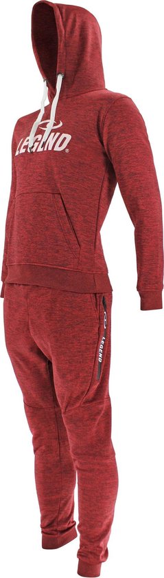 | Hoodie damesheren trendy Legend design Rood XXL Truisweater damesheren SlimFit Design Legend Rood XXL