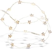 LOBERON Lichtketting Stars zilverkleurig