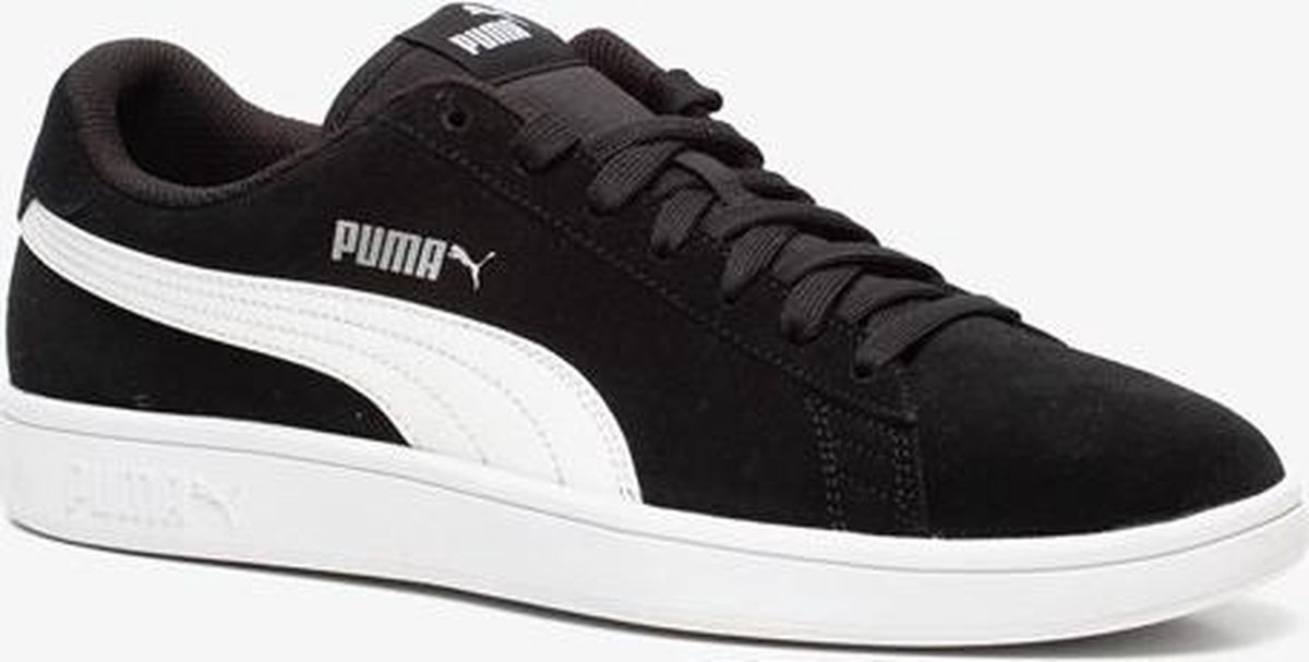 PUMA Smash v2 Sneakers Unisex - PUMA Black-PUMA White-PUMA Silver - Maat 45  | bol.com