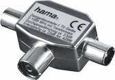 Hama - Hama Coax Antenne Splitter Voor TV Aluminium - 30 Dagen Niet Goed Geld Terug
