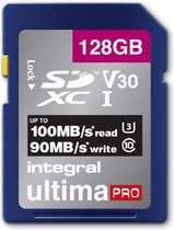 Bol.com Geheugenkaart Integral SDXC V30 128GB aanbieding
