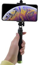 Shop4 - iPhone Xs Selfie Stick Bluetooth Groen