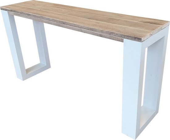 Side table enkel steigerhout cm wit |