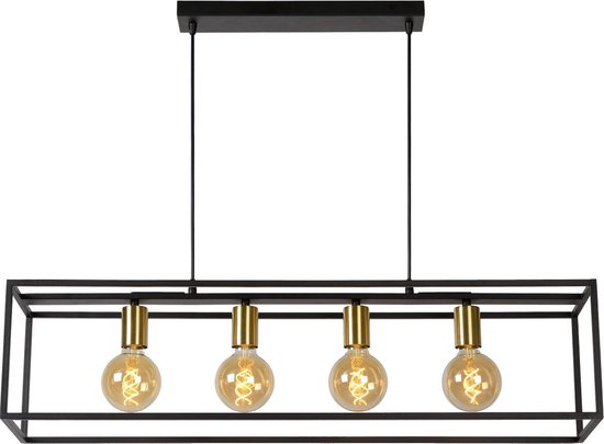 Lucide RUBEN Hanglamp - E27 - Zwart