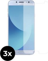3x Tempered Glass screenprotector - Samsung Galaxy j7 2017