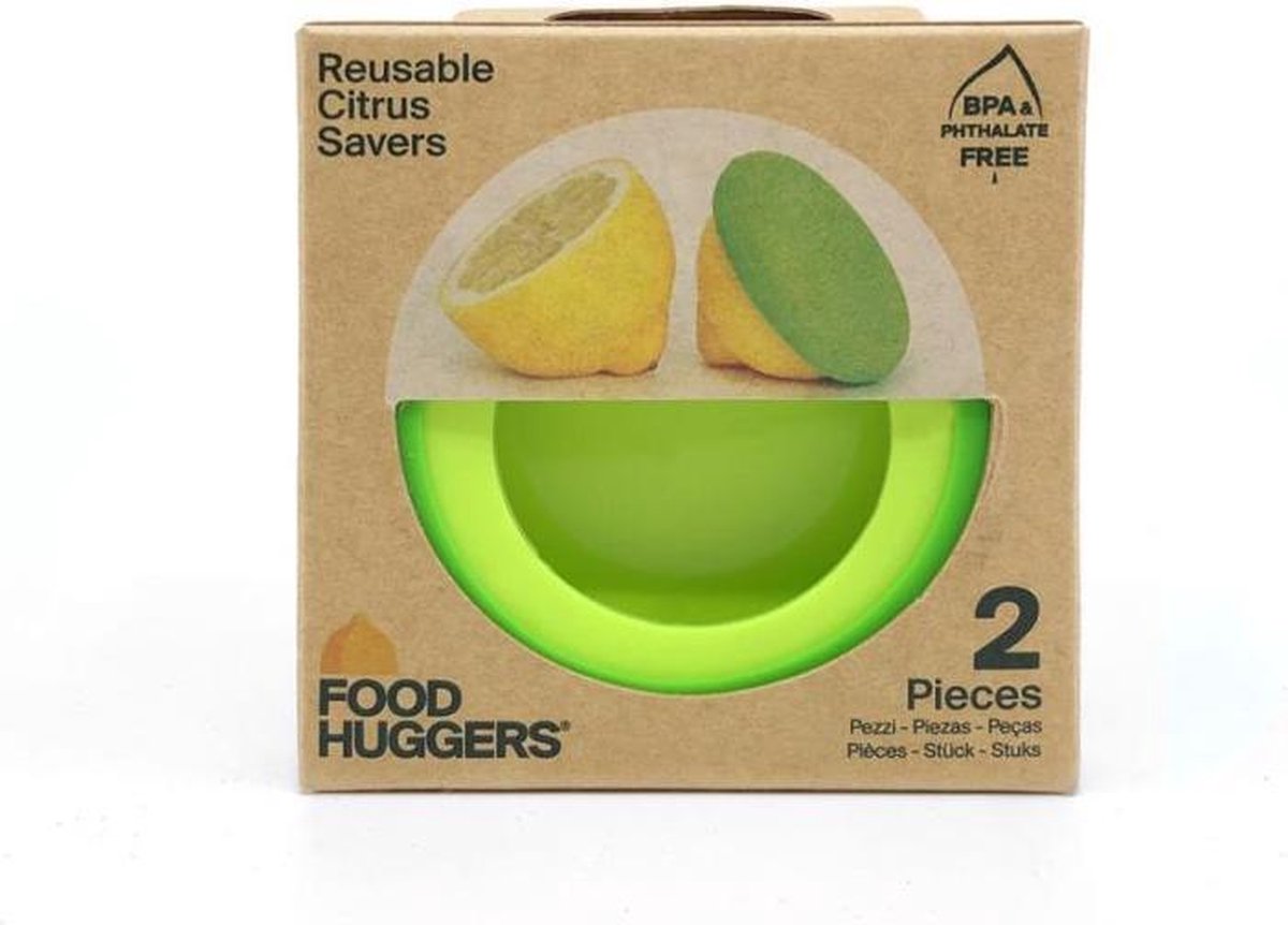 Foodhuggers - 2 stuks - Small Hugs - Citrus Savers                        - Citrus Savers