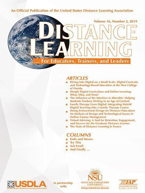 Distance Learning (ebook) | 9781641139410 | Boeken | bol.com