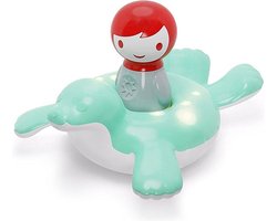 Kid O Myland Zeehond Met Licht Grijs Kunststof 14 X 10 X 5 Cm