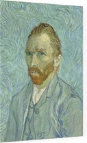 Zelfportret, Vincent van Gogh - Foto op Plexiglas - 60 x 80 cm