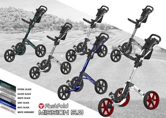 Fastfold Mission 5.0 Mat Zwart Wit van FastFold — afbeelding 5