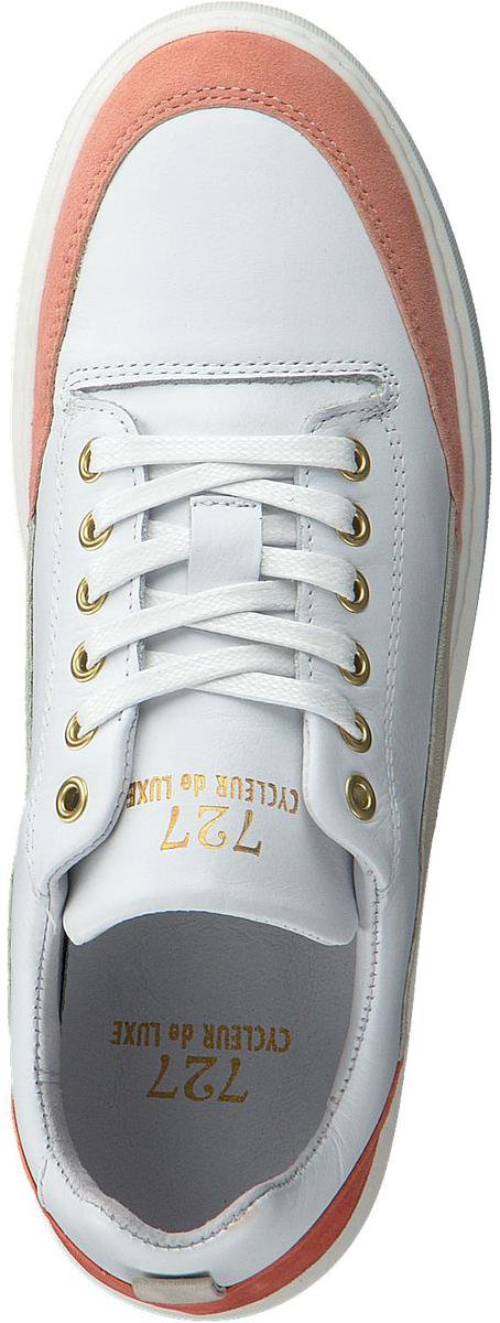 Cycleur de Luxe Dames Lage sneakers Mimosa - Wit - Maat 41 | bol.com