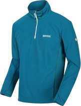 Mannen Boswell Rekbare fleece met halve rits Outdoortrui blauw