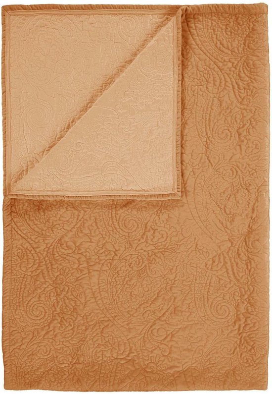 ESSENZA Roeby Sprei Leather brown - 180x265 cm