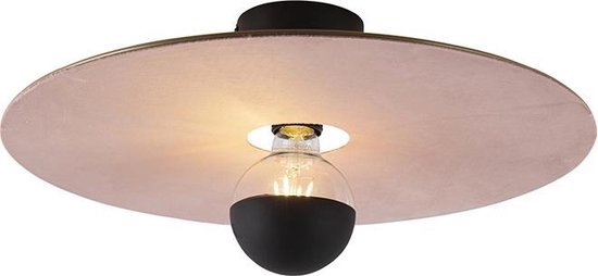 QAZQA combi - Moderne Plafondlamp - 1 lichts - Ø 450 mm - Roze - Woonkamer | Slaapkamer | Keuken