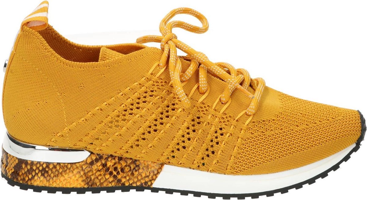 La Strada Sneaker Dames Geel | bol.com