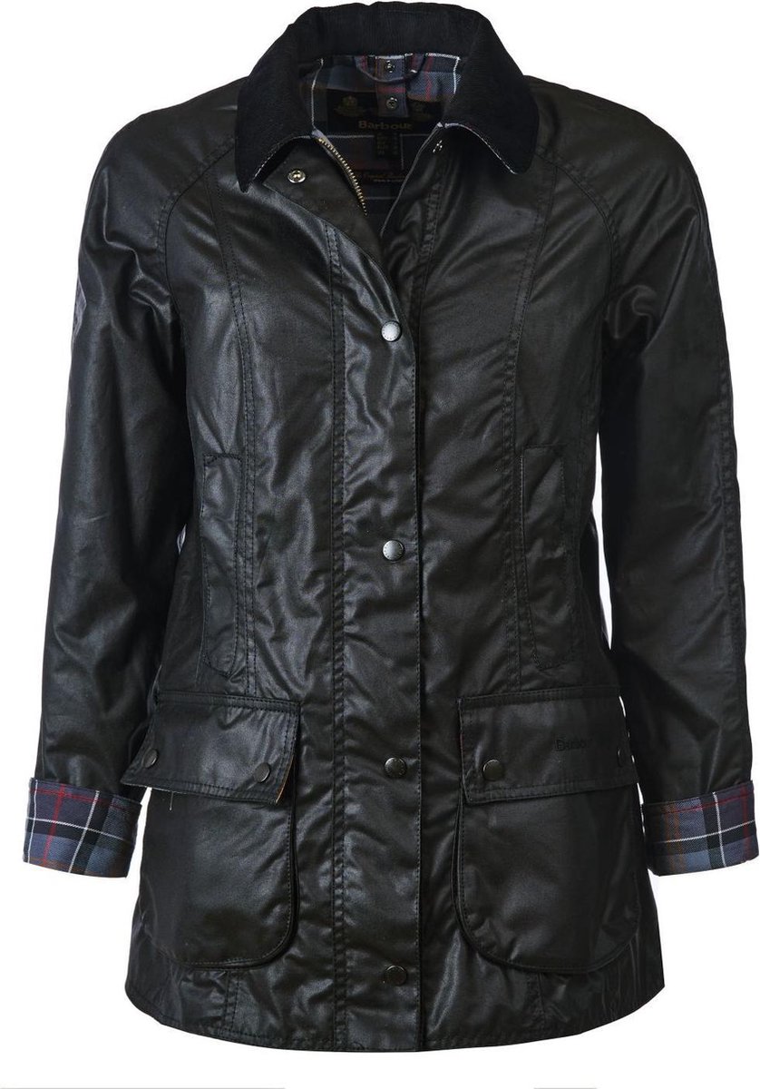 Beadnell wax jacket W Blauw