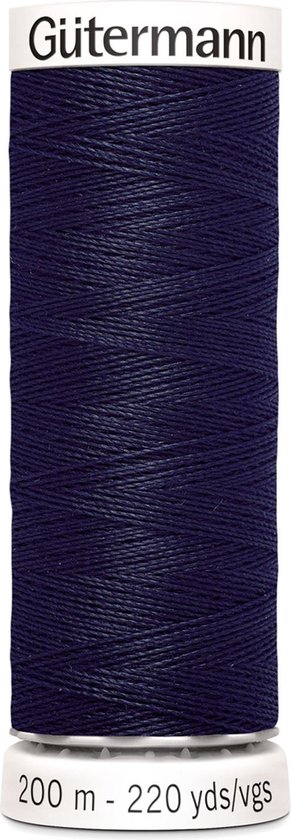 Gütermann naaigaren, donkerblauw, 200m.