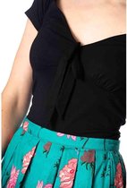 Dancing Days Top -2XL- BOW WOW Zwart