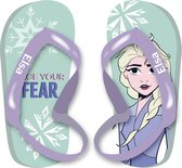 Disney Teenslippers Frozen Groen Maat 24