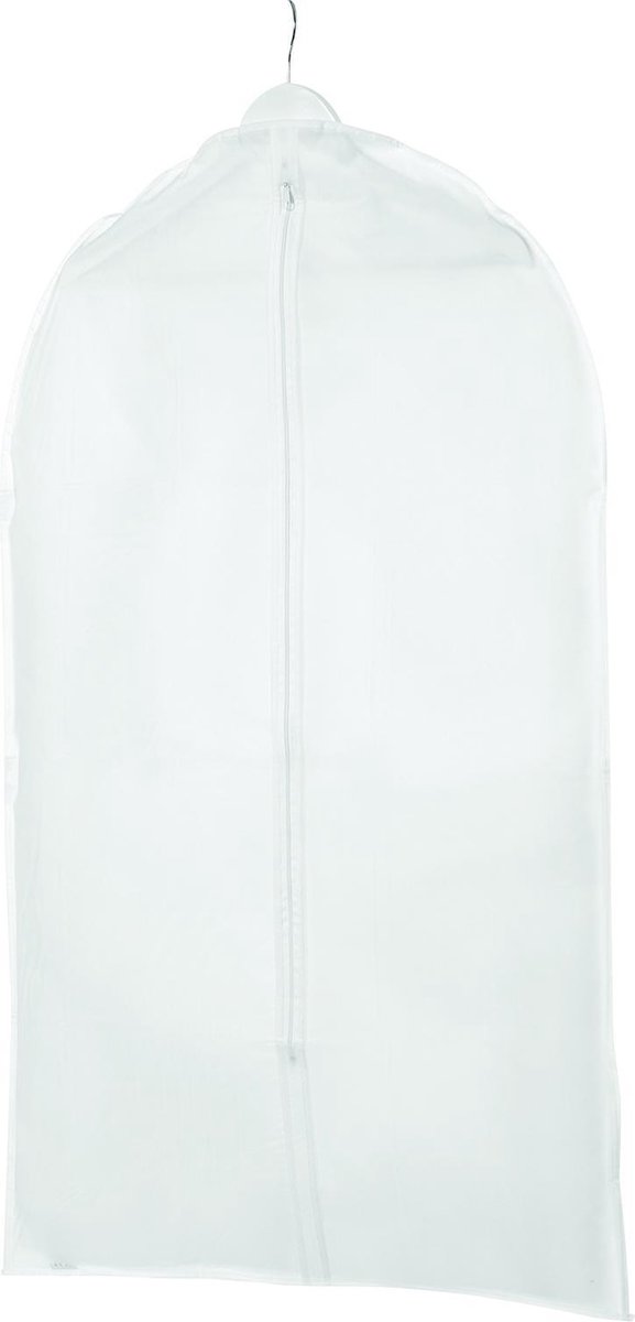 Compactor kledinghoes 'milky' transparant medium - Wit