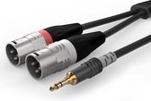 Sommer Cable HBA-3SM2-0150 Y-adapterkabel 1,5 m - Invoerkabel