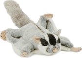 Pluche vliegende eekhoorn knuffel 28 cm speelgoed - Eekhoorns bosdieren knuffels/knuffeldieren/knuffels voor kinderen